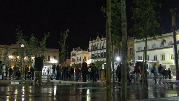 Inauguración de la Plaza de España "El Salón" tras la obra