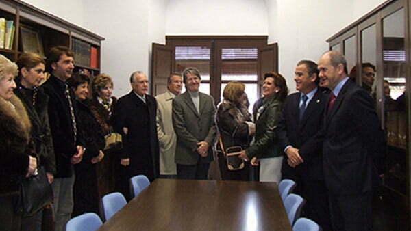 Inauguración de la Biblioteca Municipal 2008