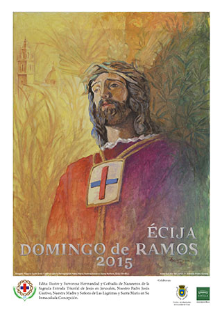 Antonio Prieto presenta una oración hecha pintura para anunciar el Domingo de Ramos