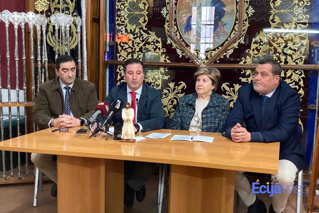 JuntaRectora_CautivoSale La Borriquita y el Cautivo saldrán el Domingo de Ramos