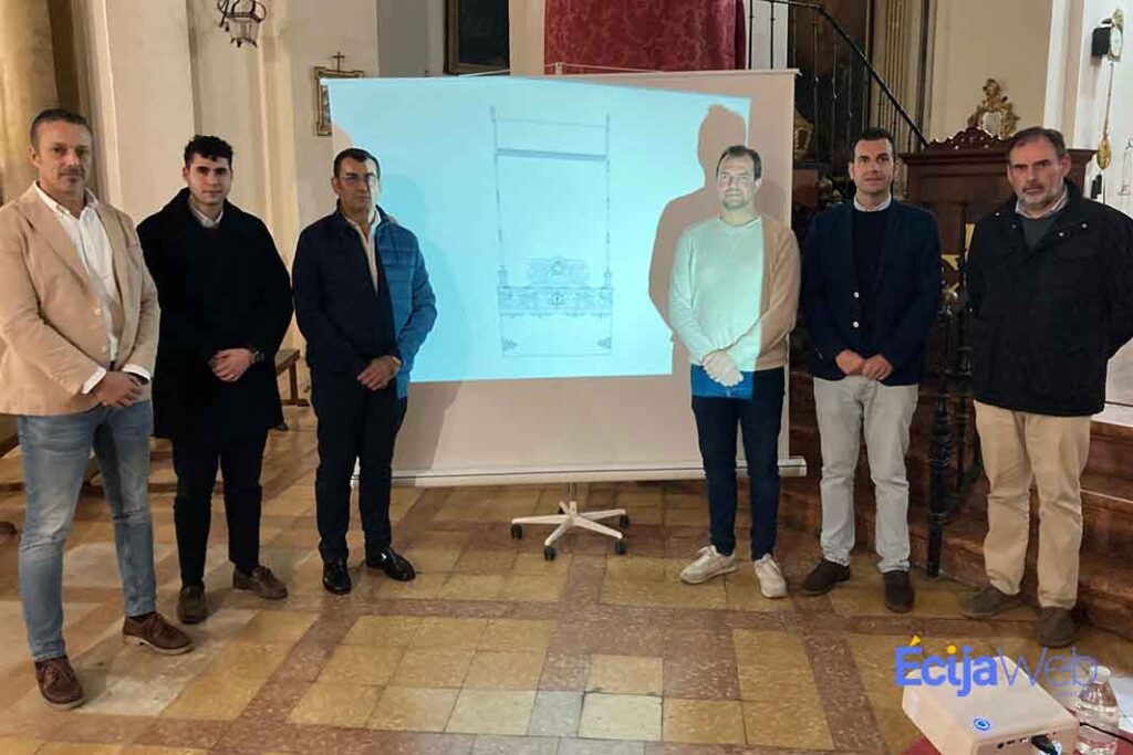 Paso de palio de la Virgen de la Fe