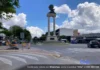 Cerrado al tráfico el bulevar para la reparación y mejora de la red de saneamiento de agua Glorieta del Atlante - Bulevar José Silva "Pirula"